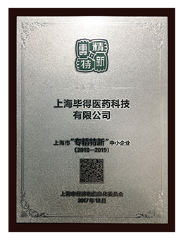 上海市“专精特新”中小企业